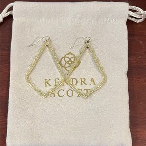 Kendra Scott Gold Geometric Earrings